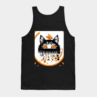 black cats peeking Tank Top